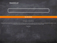 Tablet Screenshot of downclub.net